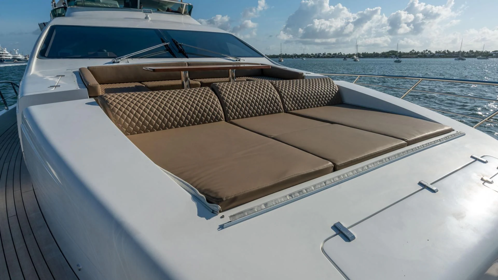 a boat on the water aboard PHOENIX Yacht for Sale