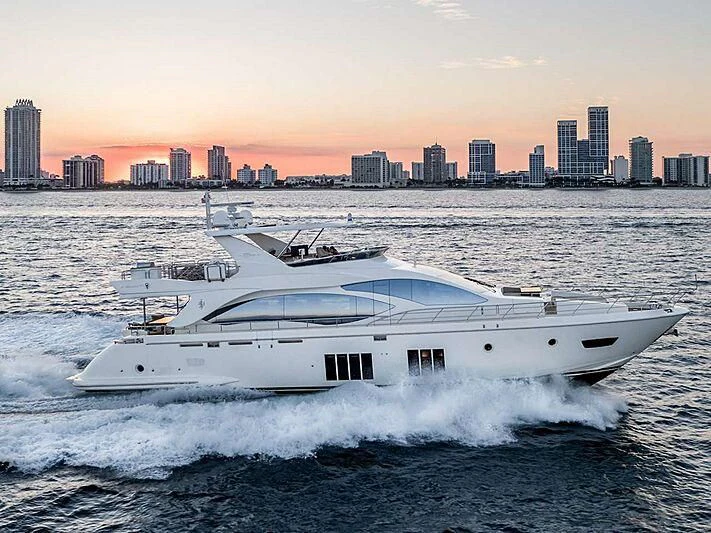 a boat on the water aboard PHOENIX Yacht for Sale
