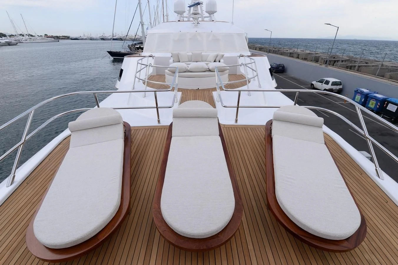 a boat on the water aboard SUITE Yacht for Sale