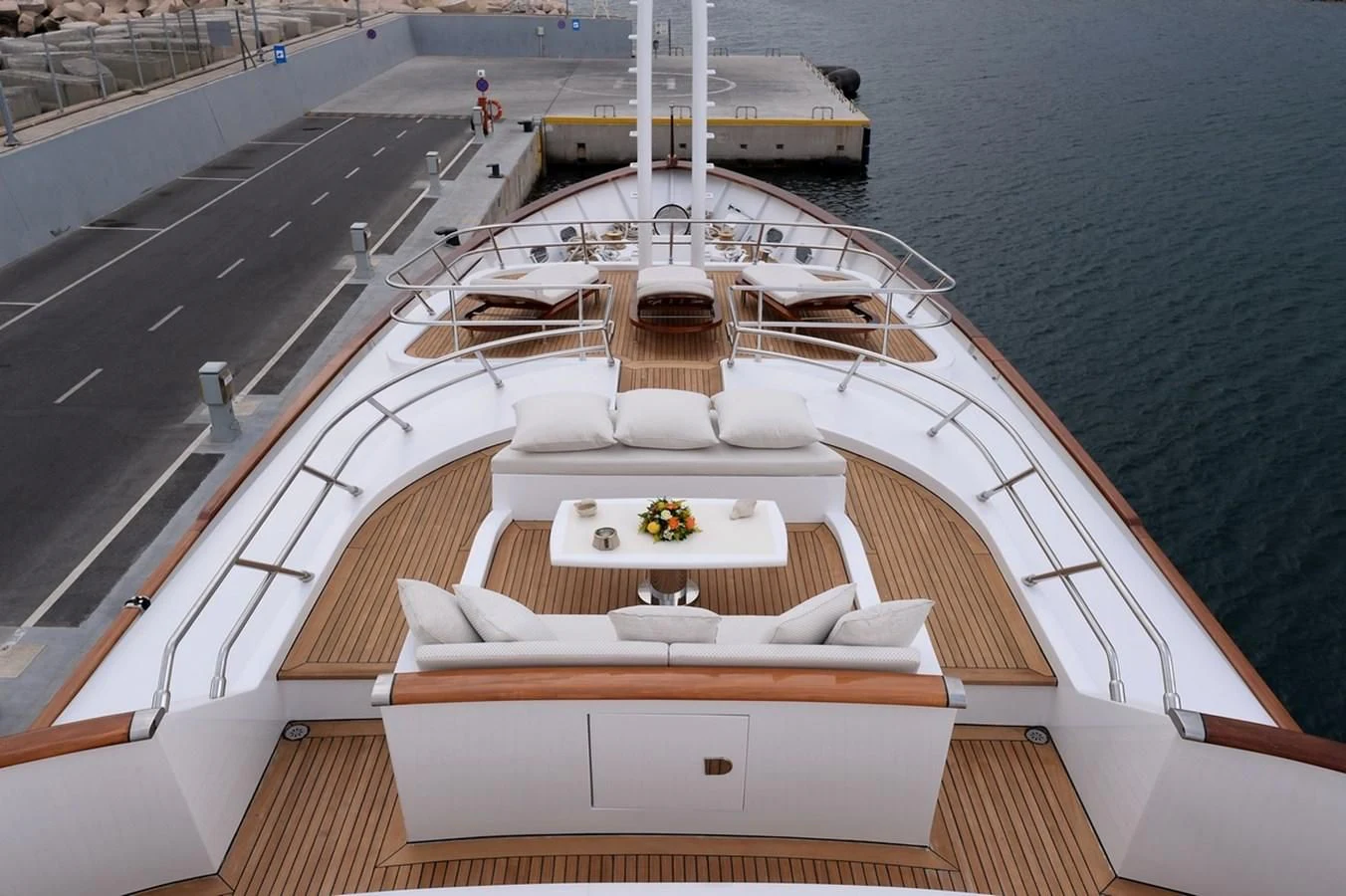 a boat on the water aboard SUITE Yacht for Sale