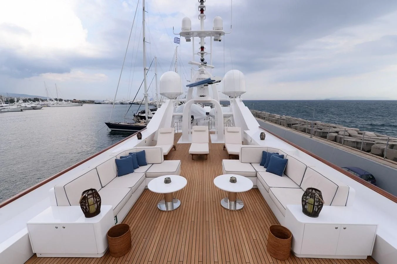 a boat on the water aboard SUITE Yacht for Sale