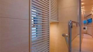 a room with a vent aboard ELYSIUM Yacht for Sale