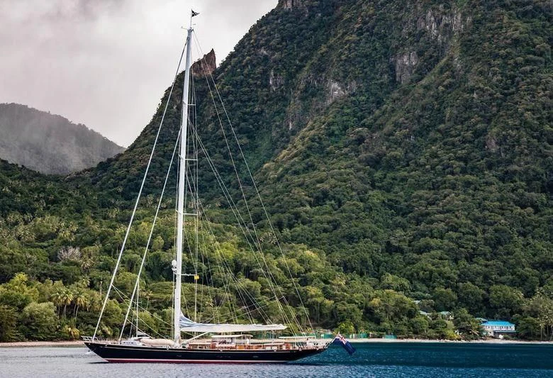a sailboat on the water aboard ATALANTE Yacht for Sale