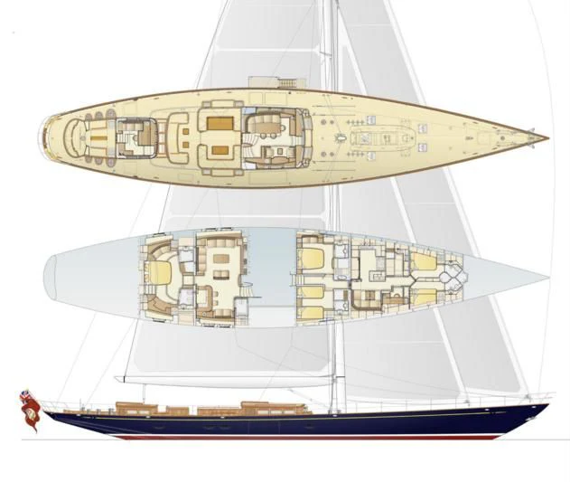 a computer chip with a white background aboard ATALANTE Yacht for Sale