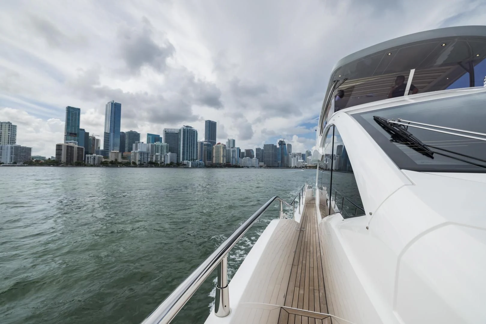 a boat on the water aboard MR. G Yacht for Sale