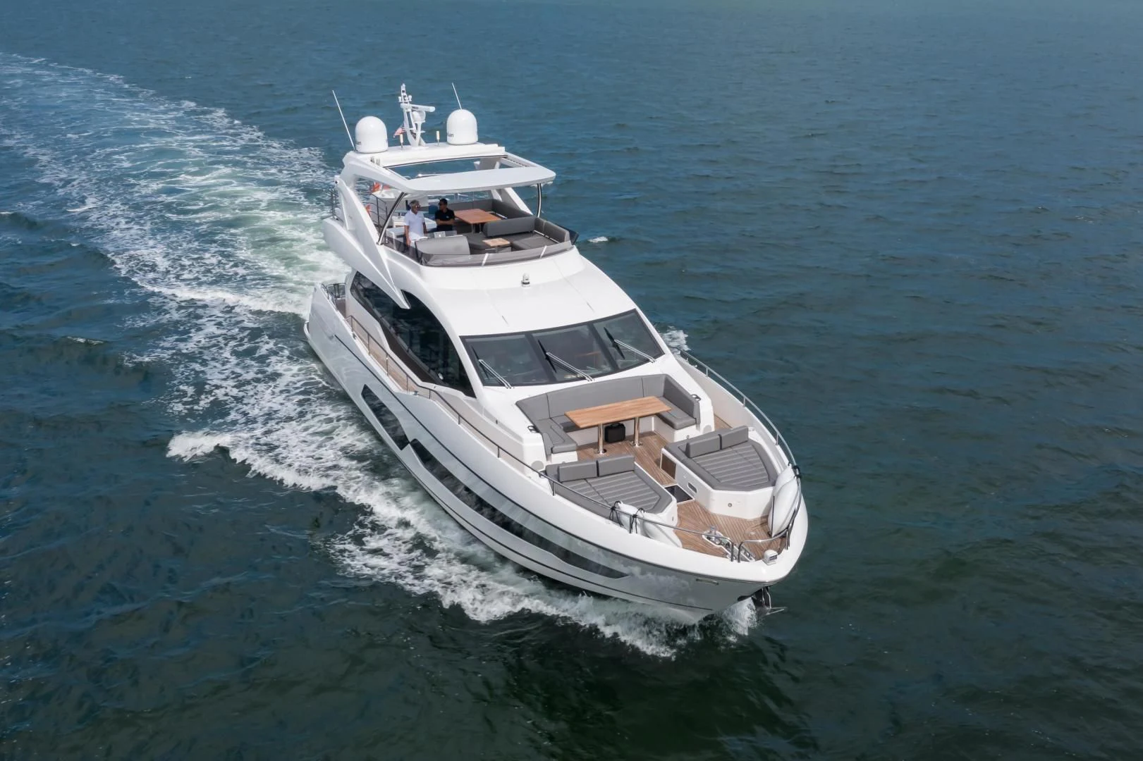 a boat in the water aboard MR. G Yacht for Sale