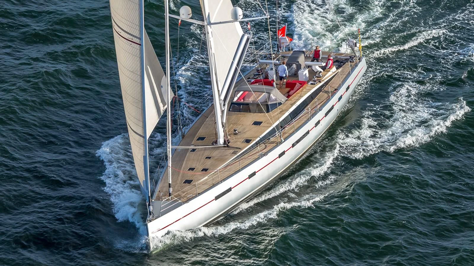a sailboat on the water aboard BELLKARA Yacht for Charter