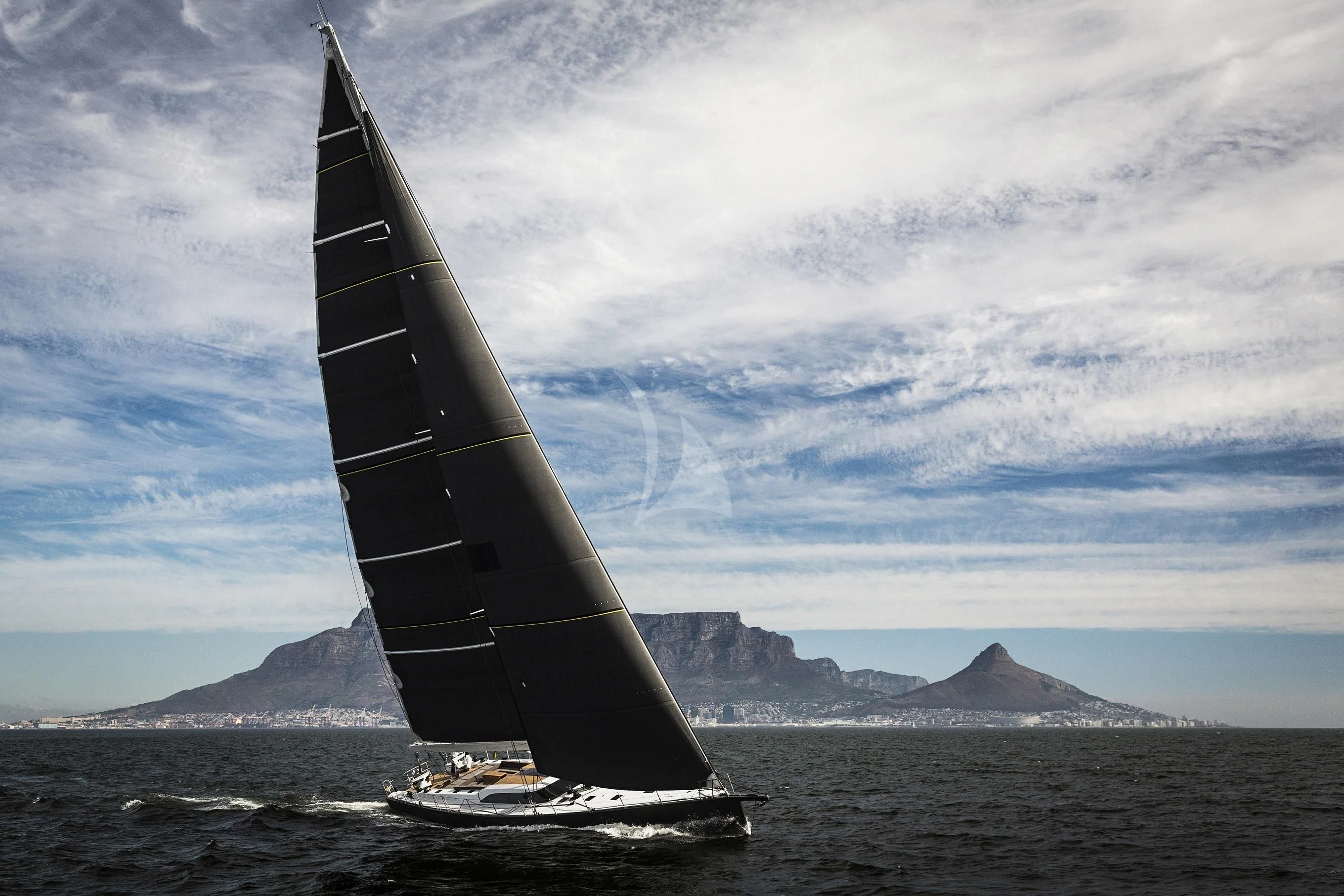 a sailboat on the water aboard AMMONITE Yacht for Charter