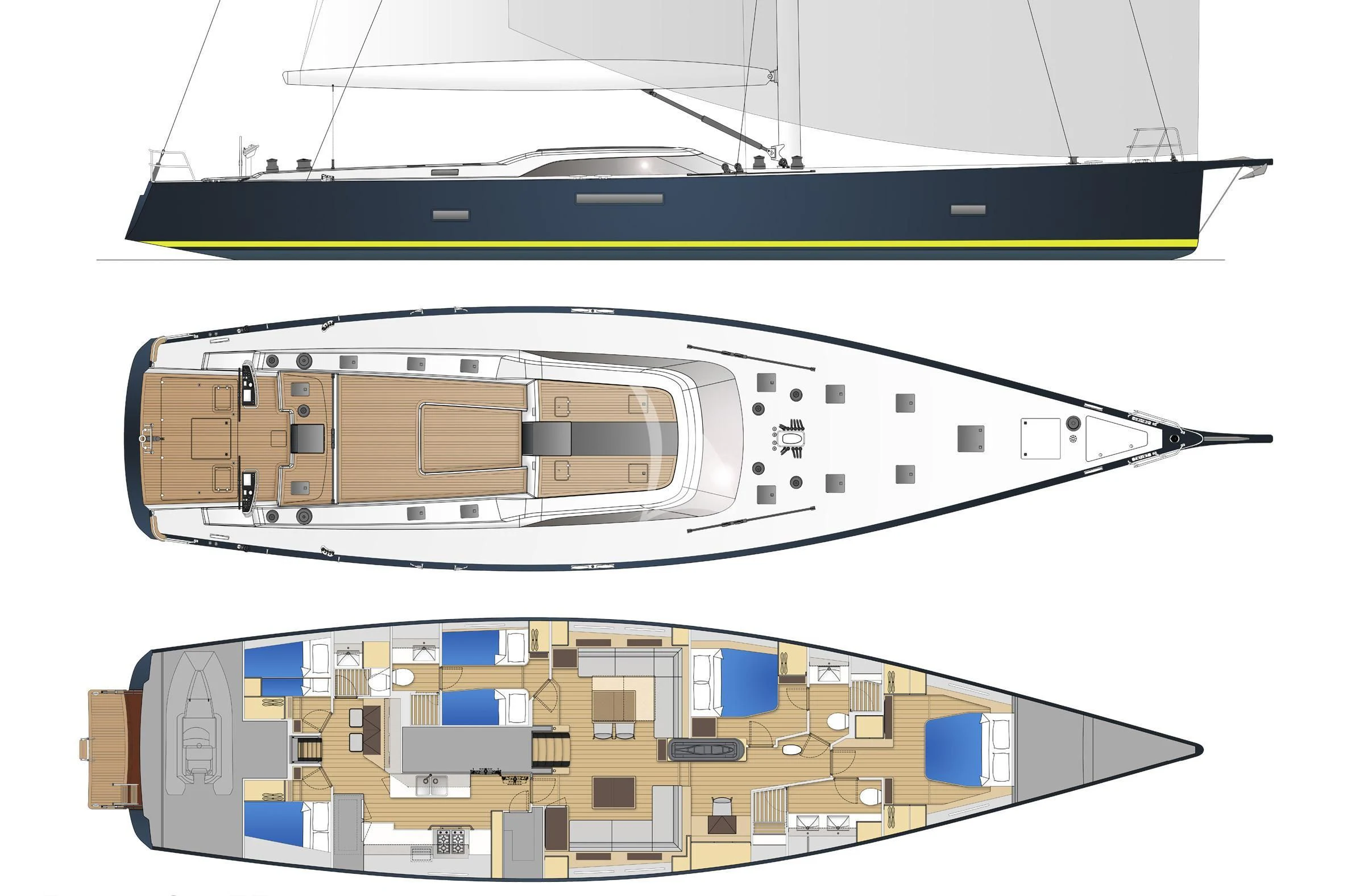 a close-up of a motherboard aboard AMMONITE Yacht for Charter