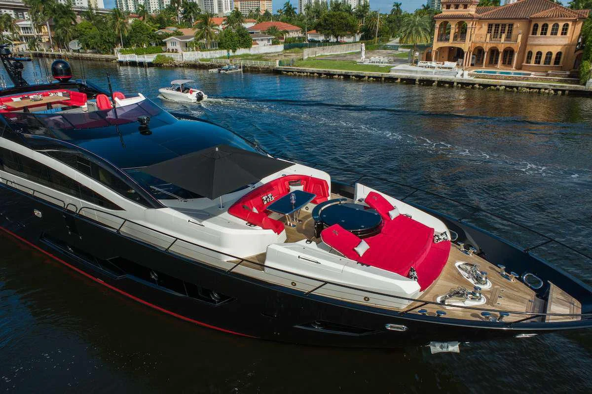 a boat on the water aboard MATZU Yacht for Sale
