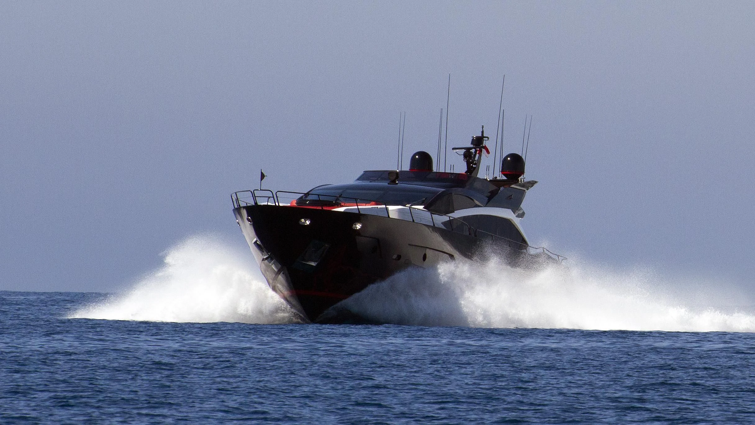 a boat in the water aboard MATZU Yacht for Sale