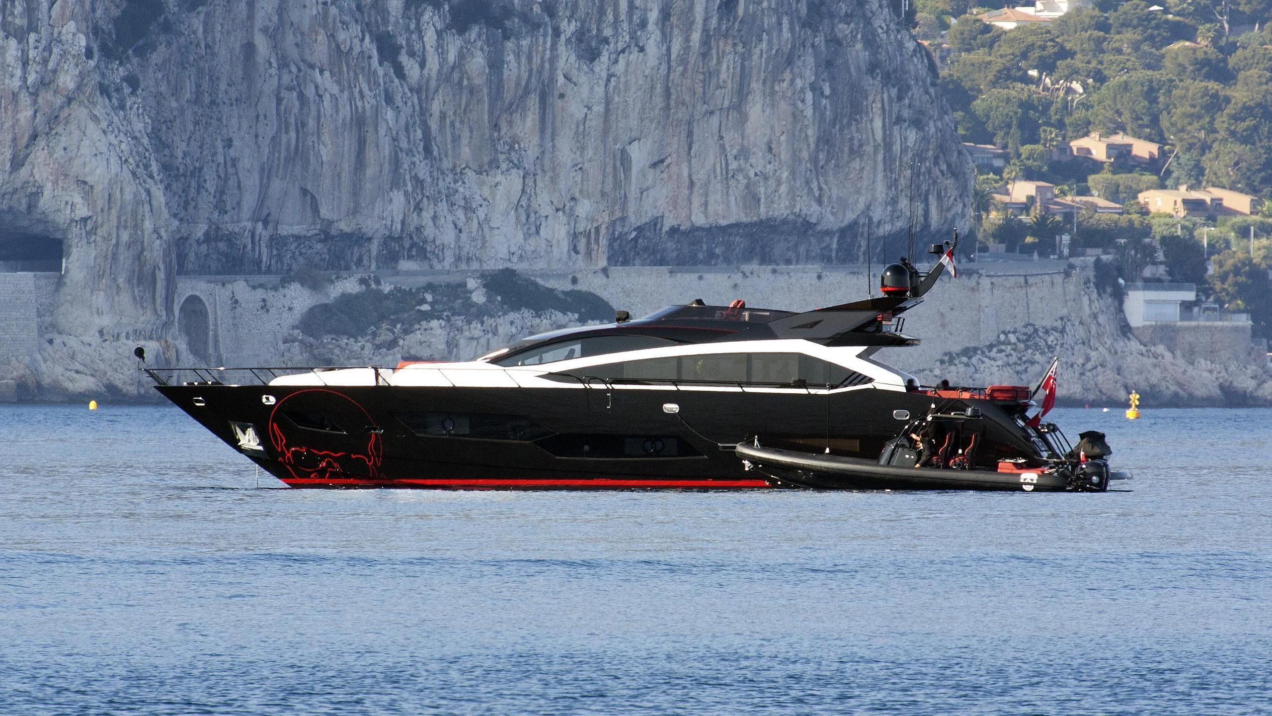 a boat on the water aboard MATZU Yacht for Sale