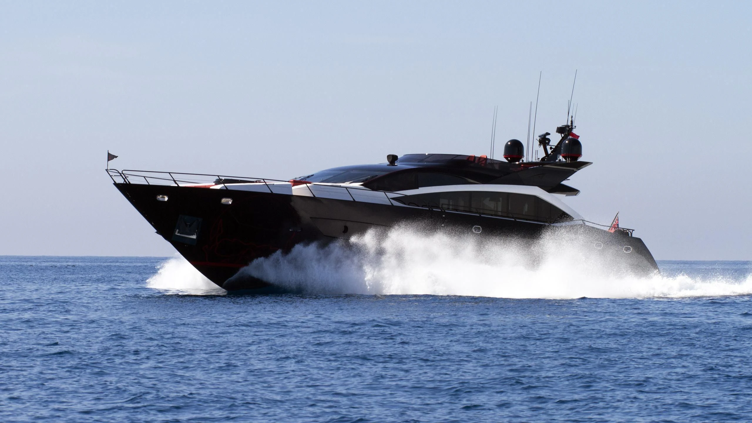 a boat on the water aboard MATZU Yacht for Sale