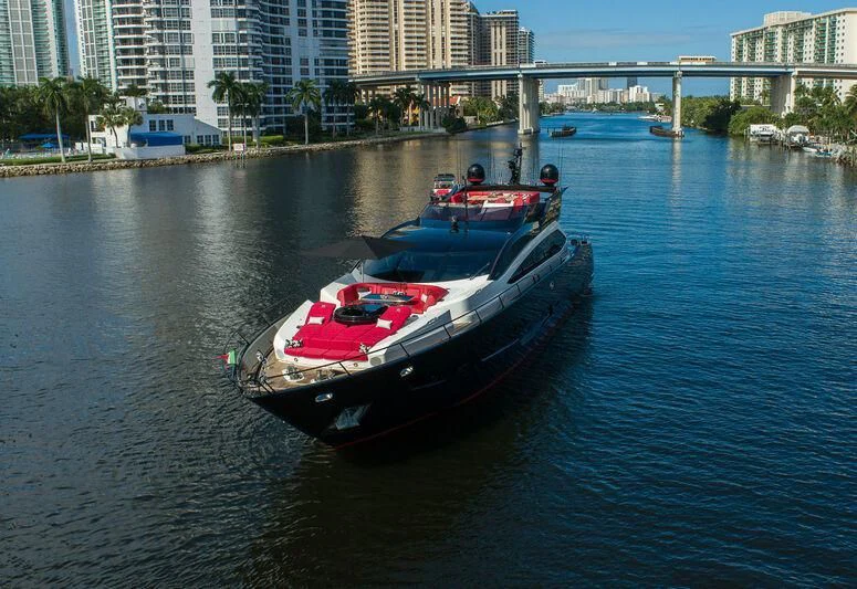 a couple of boats on the water aboard MATZU Yacht for Sale