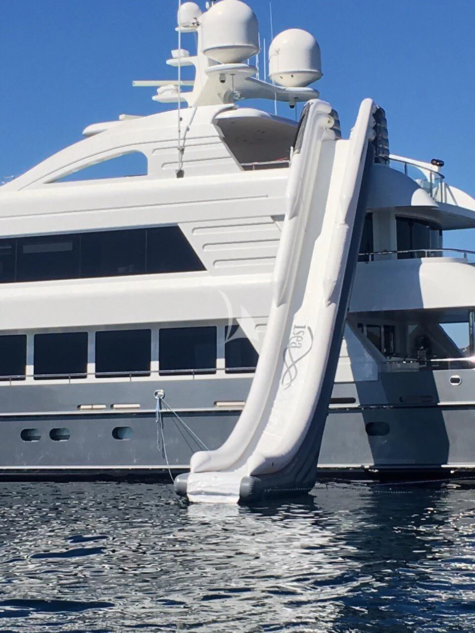 a couple of boats on the water aboard I SEA Yacht for Charter