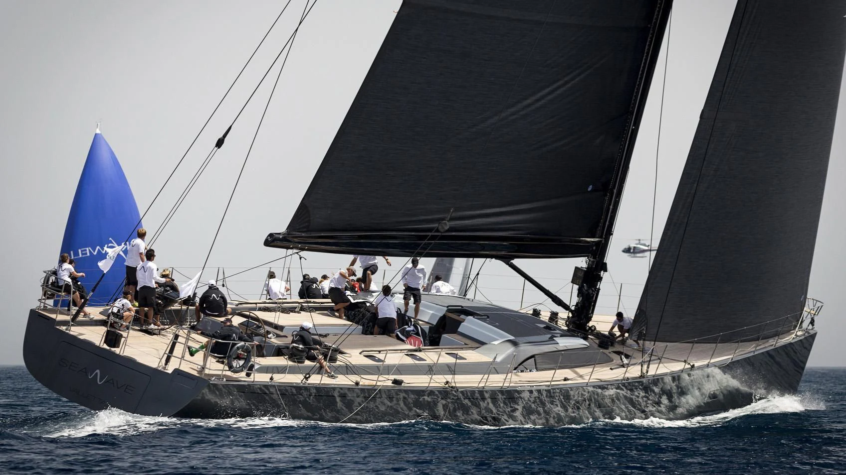 a group of people sailing on a boat aboard G4CE Yacht for Sale