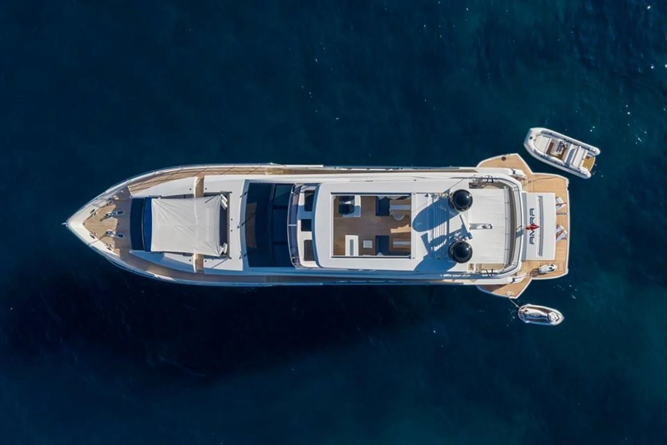 logo aboard PEARL Yacht for Sale