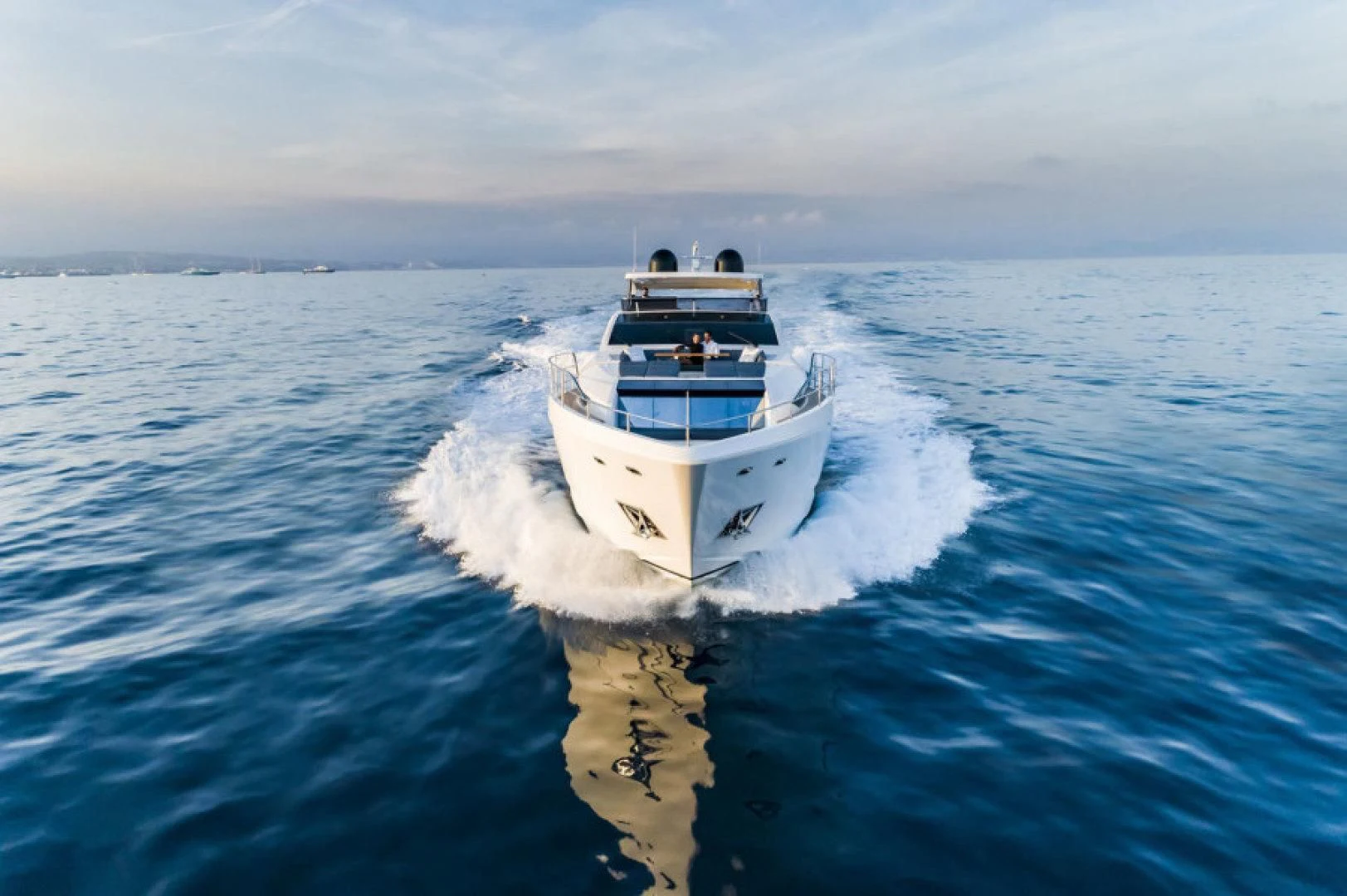 a boat on the water aboard PEARL Yacht for Sale