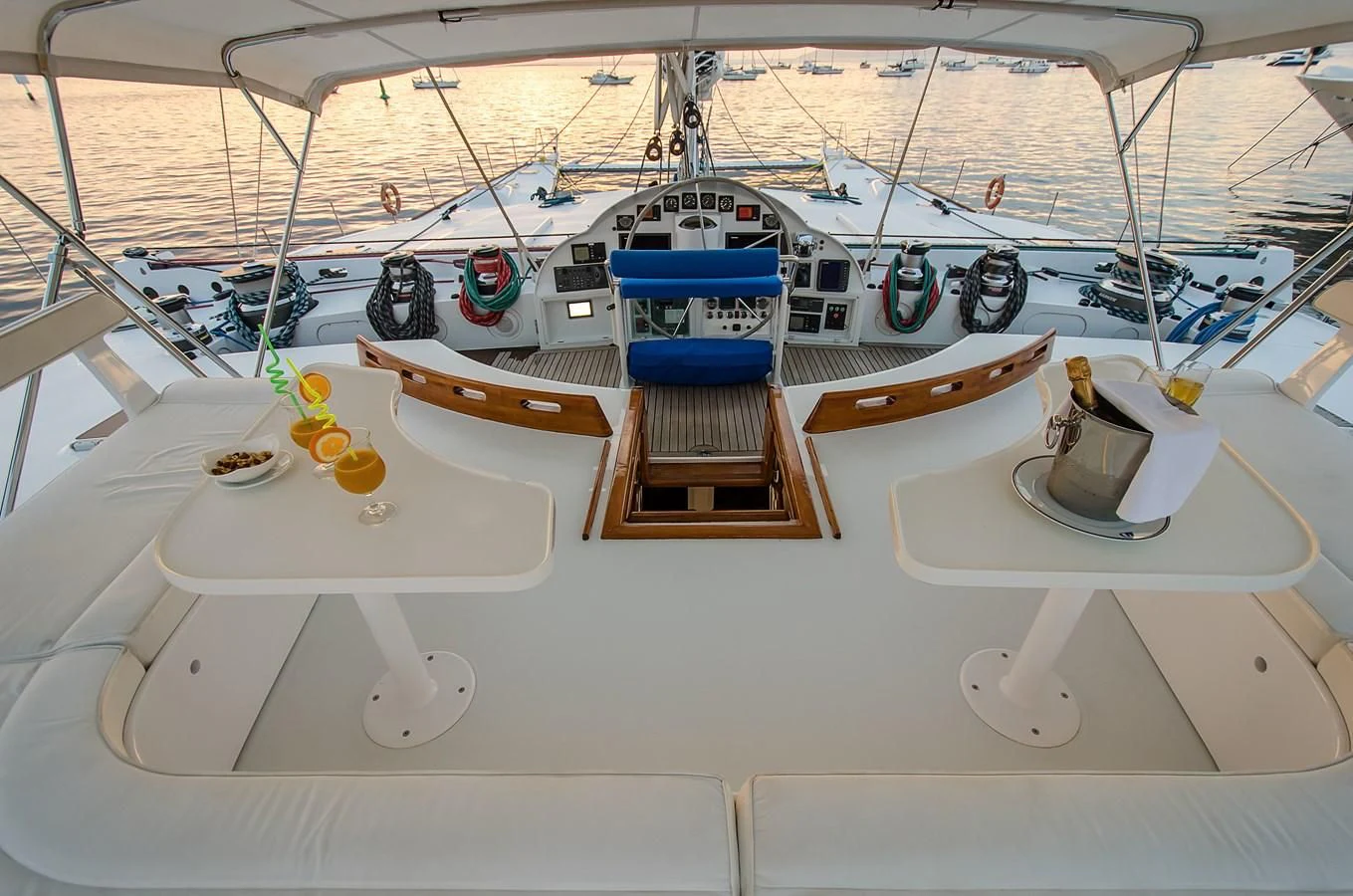 a model of a ship aboard DOUCE FRANCE Yacht for Sale