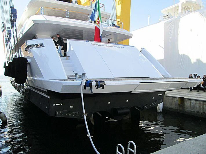 a boat on the water aboard PARAM JAMUNA IV Yacht for Sale