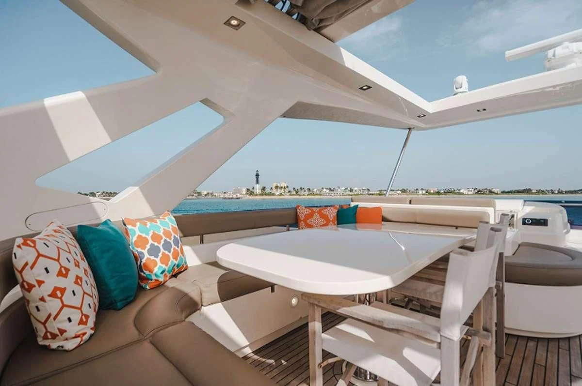 a boat on the water aboard HOYA SAXA Yacht for Sale