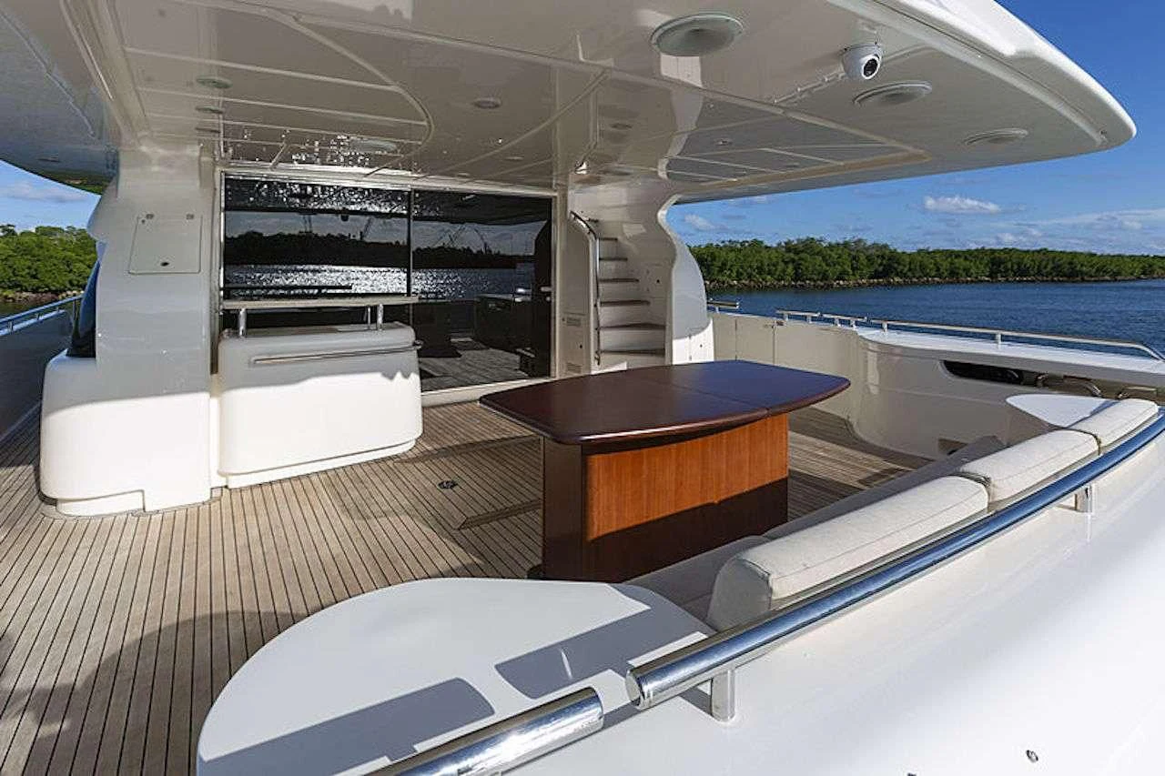 a boat on the water aboard HOYA SAXA Yacht for Sale