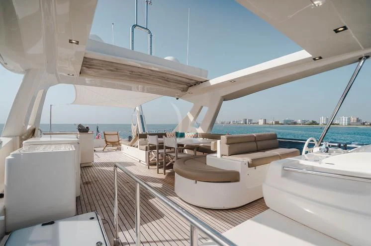 a boat on the water aboard HOYA SAXA Yacht for Sale