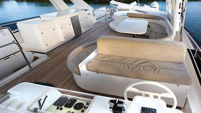 a boat on the water aboard HOYA SAXA Yacht for Sale