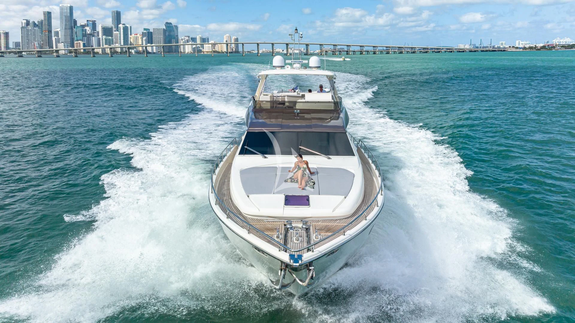 a boat on the water aboard HOYA SAXA Yacht for Sale