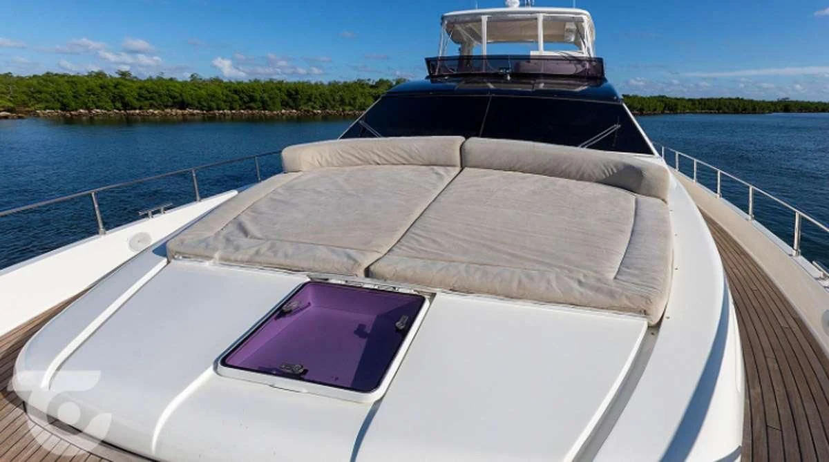 a boat on a body of water aboard HOYA SAXA Yacht for Sale