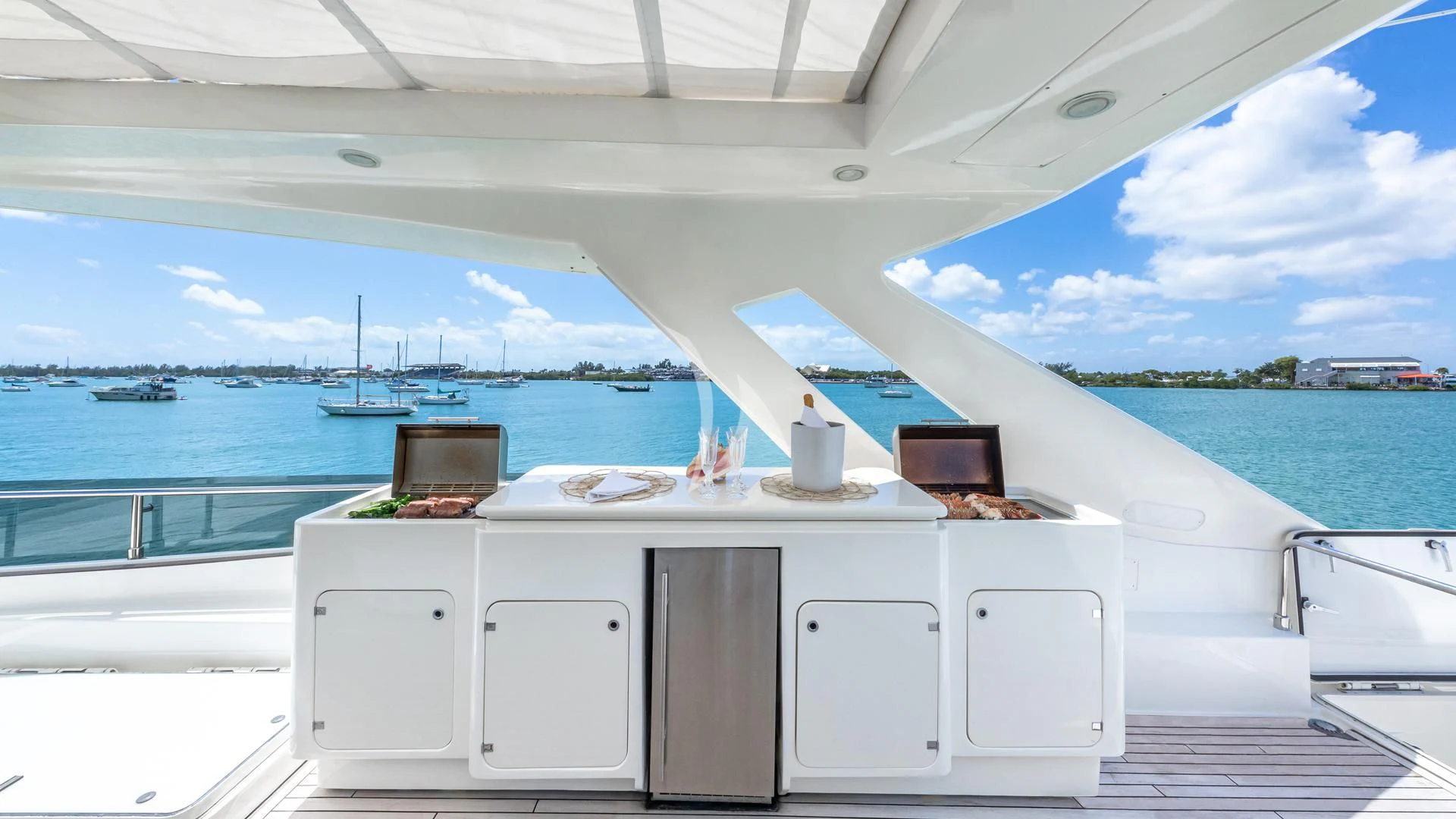 a boat on the water aboard HOYA SAXA Yacht for Sale