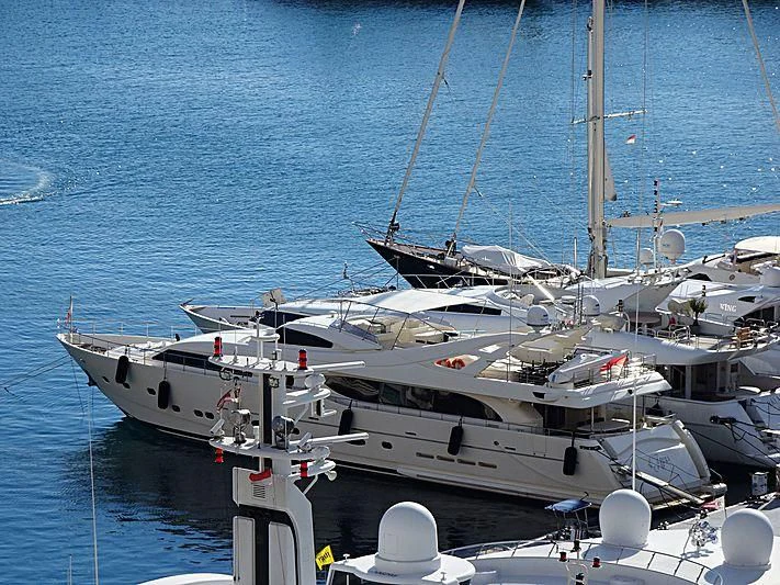 a boat in the water aboard GAZOU Yacht for Sale