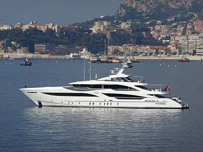 a boat on the water aboard GALVAS Yacht for Sale