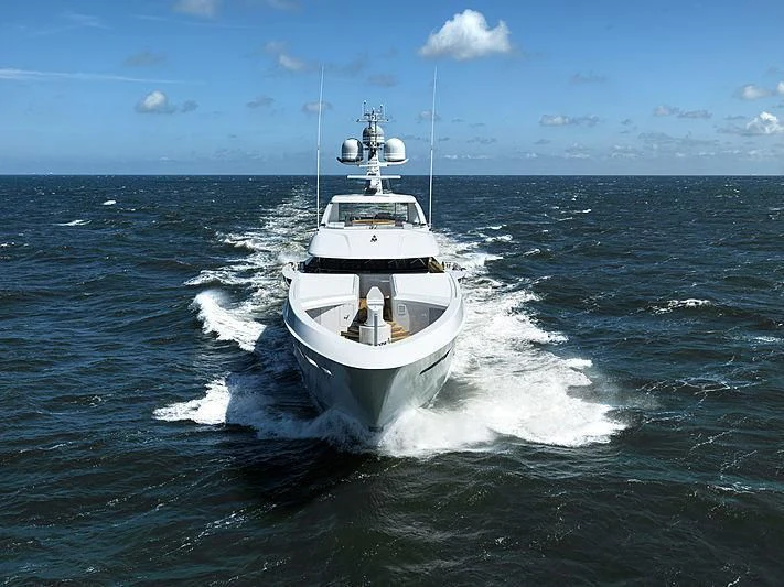 a boat on the water aboard GALVAS Yacht for Sale