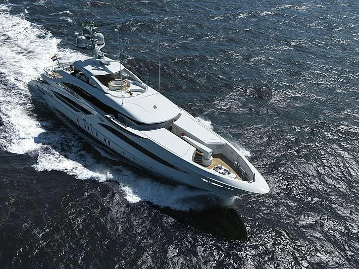 a boat on the water aboard GALVAS Yacht for Sale