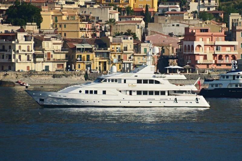 a boat in the water aboard LORETTA Yacht for Sale