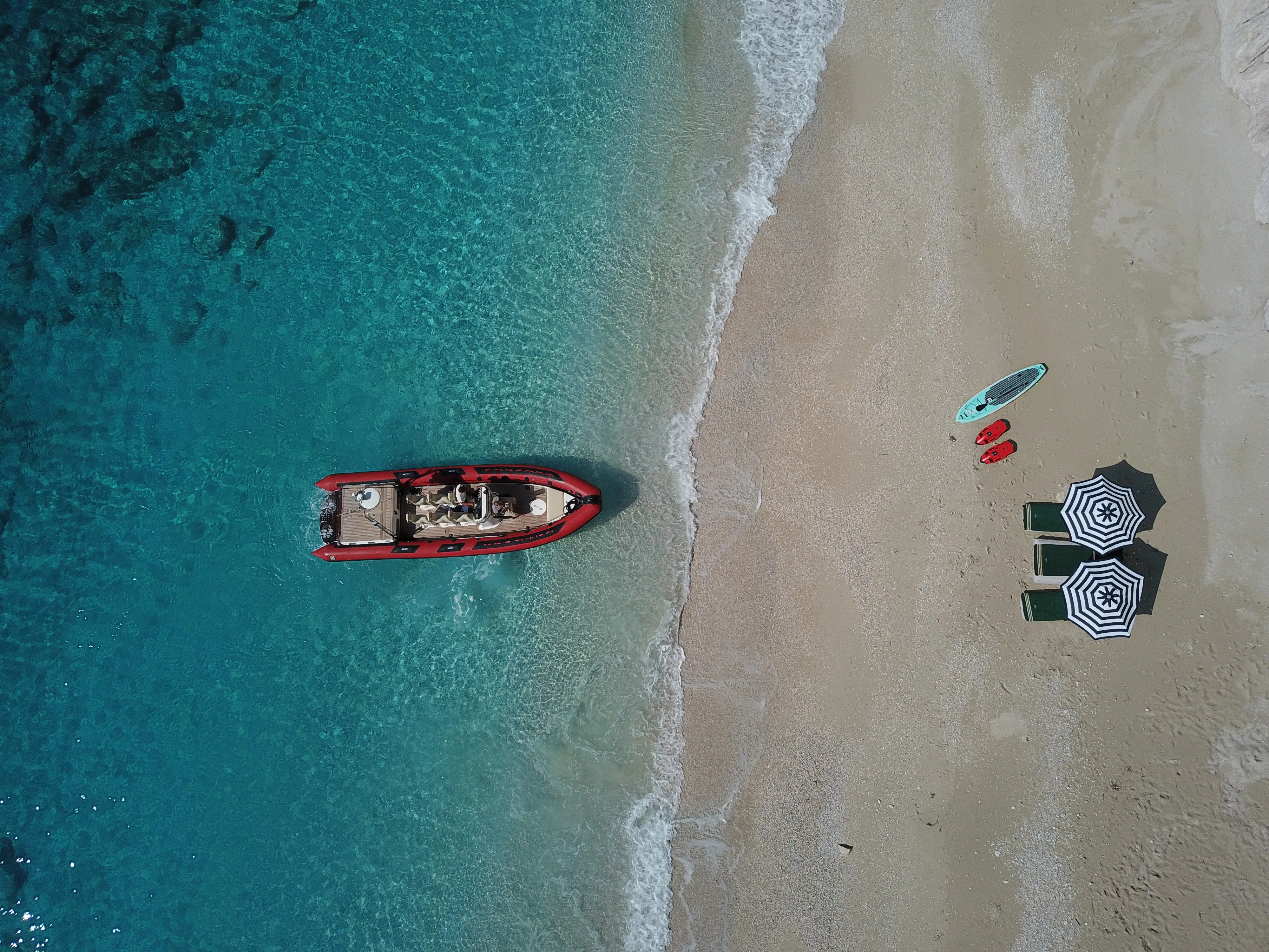 map aboard STEEL Yacht for Sale