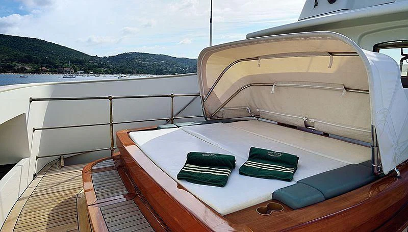 a boat on the water aboard STEEL Yacht for Sale