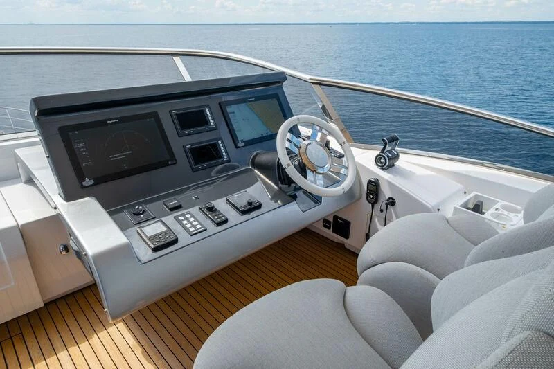 a boat on the water aboard DIAMOND HANDS Yacht for Sale