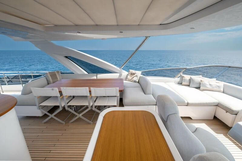 a boat on the water aboard DIAMOND HANDS Yacht for Sale