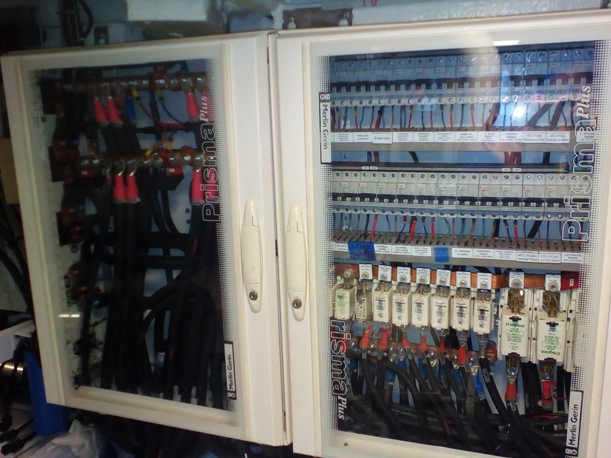 a display of a store aboard SUN ANEMOS Yacht for Charter