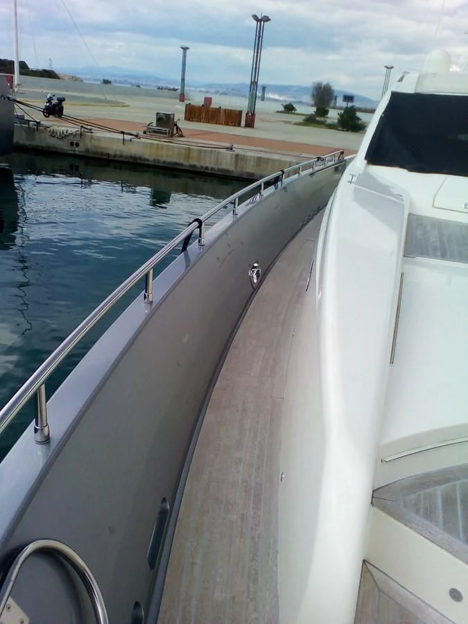 a boat on the water aboard SUN ANEMOS Yacht for Charter