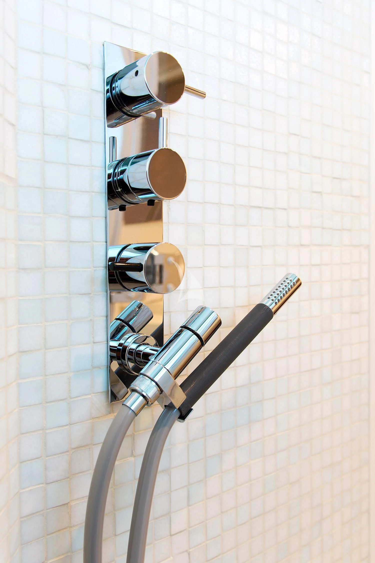 a robot with a sword aboard SUN ANEMOS Yacht for Charter