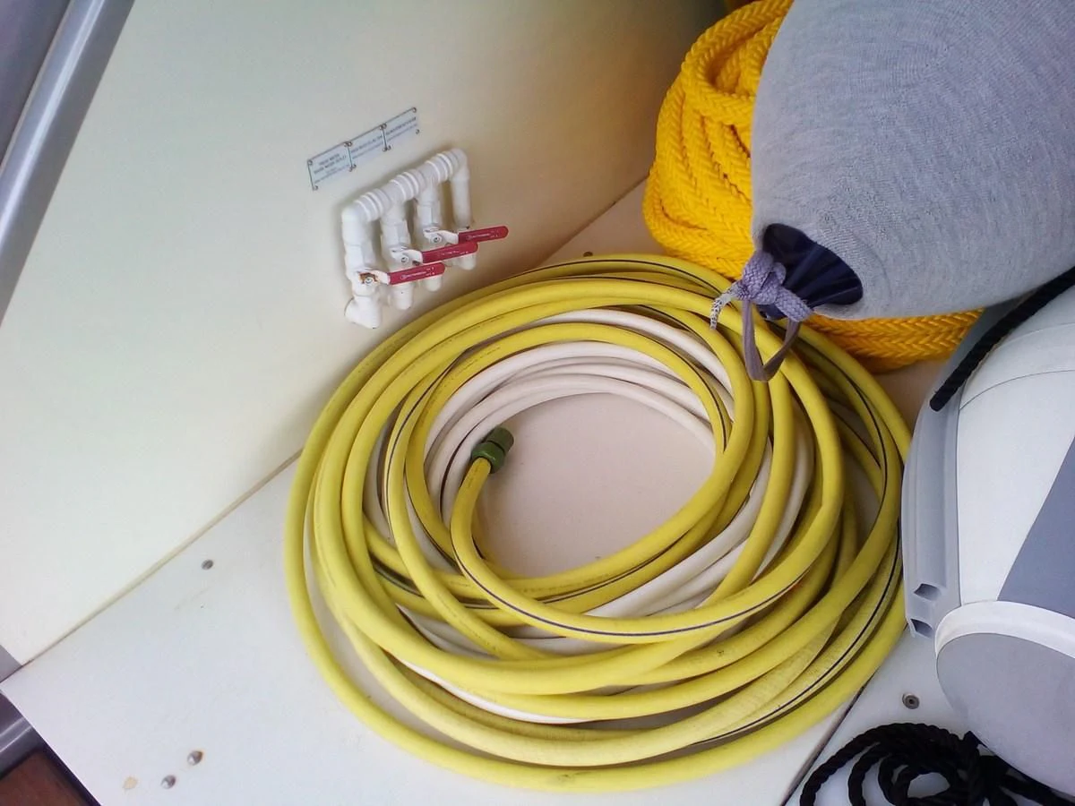 a yellow bowl with a yellow object in it aboard SUN ANEMOS Yacht for Charter