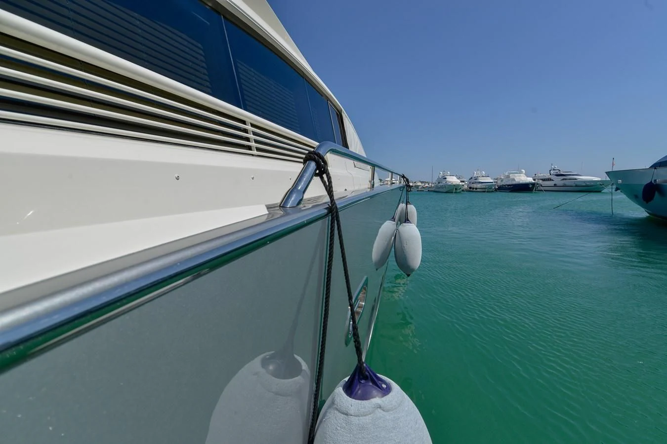 a boat on the water aboard SUN ANEMOS Yacht for Charter