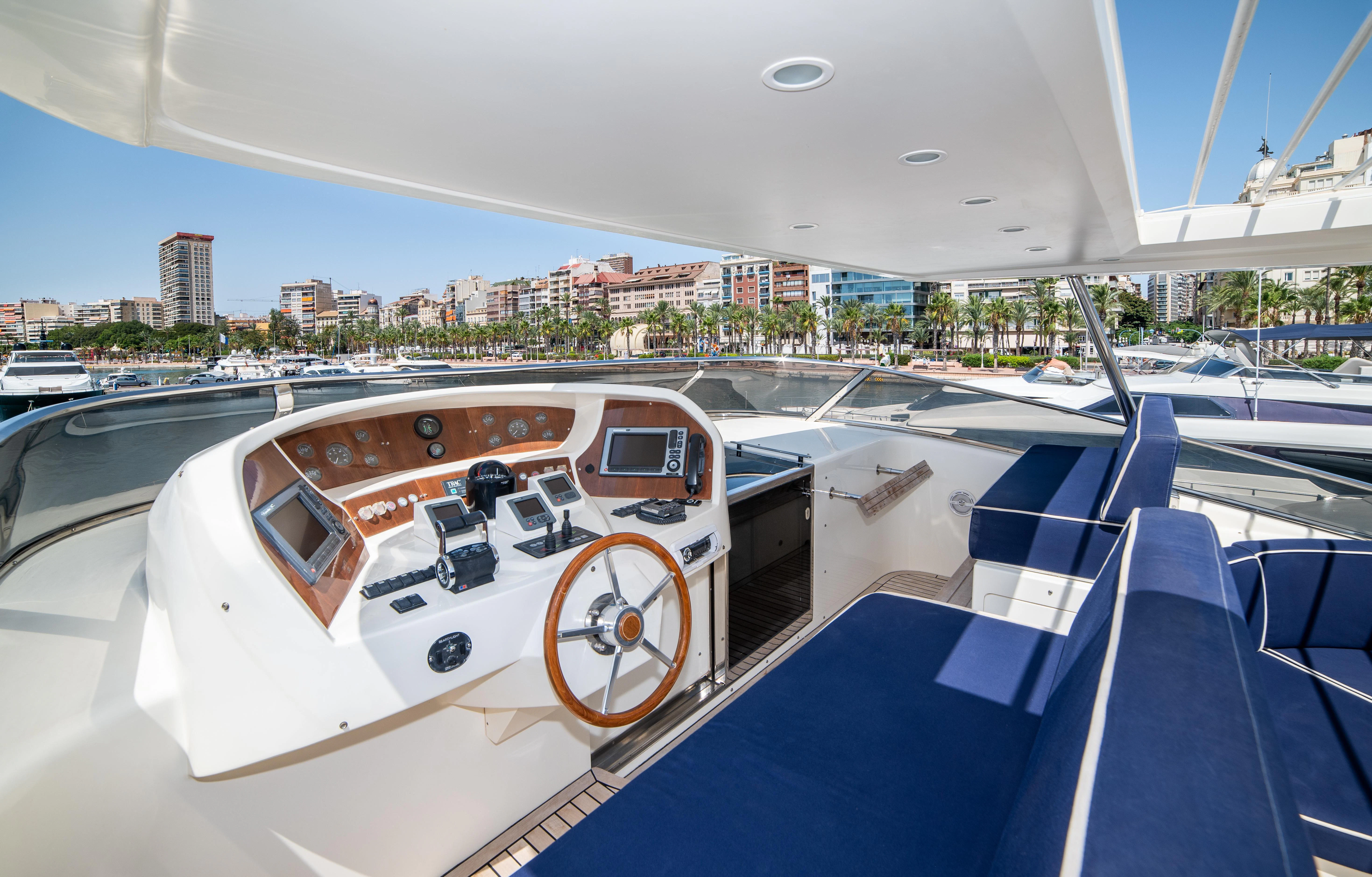 a boat on the water aboard LADY SARYA Yacht for Sale