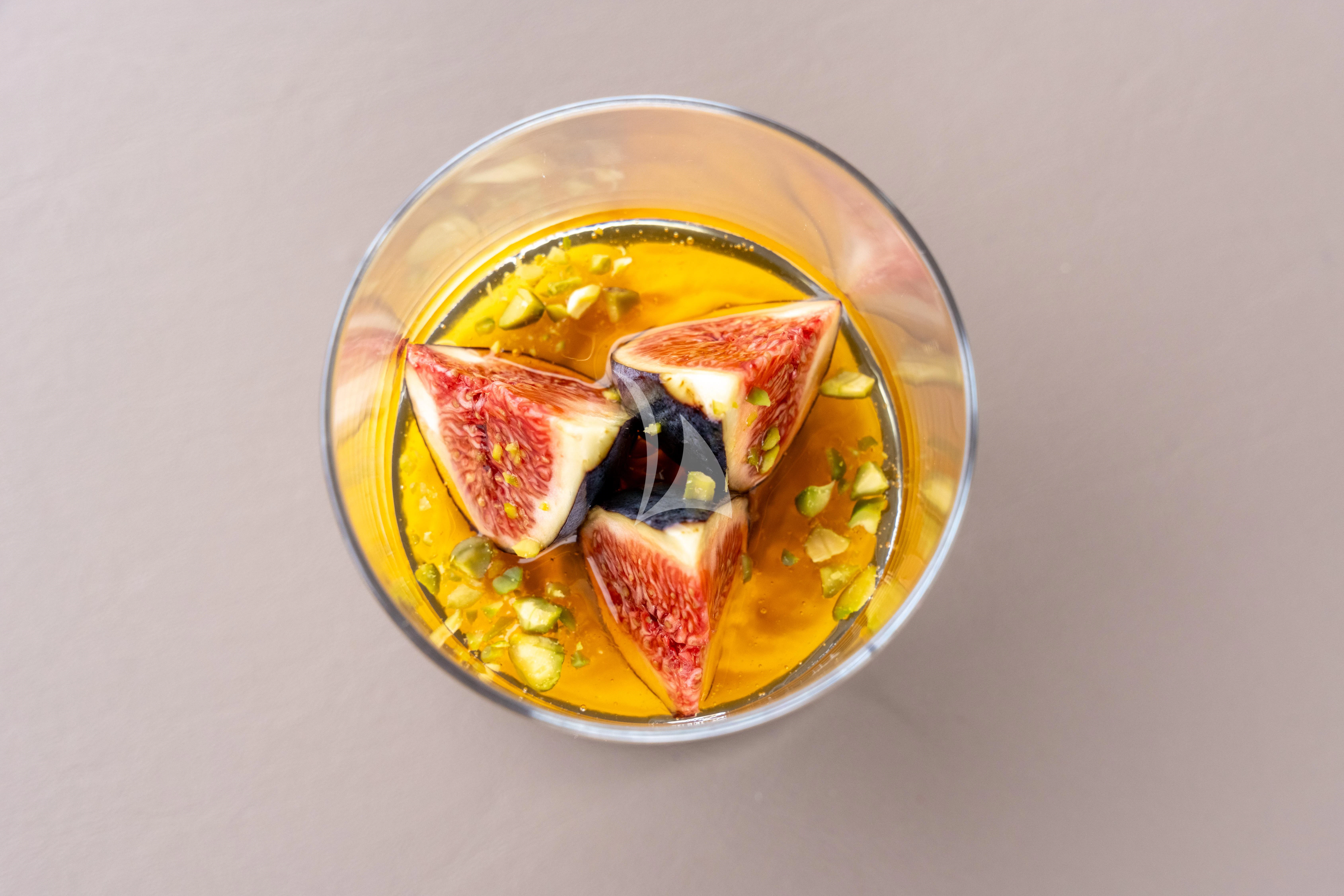 a bowl of food aboard THE PALM Yacht for Sale