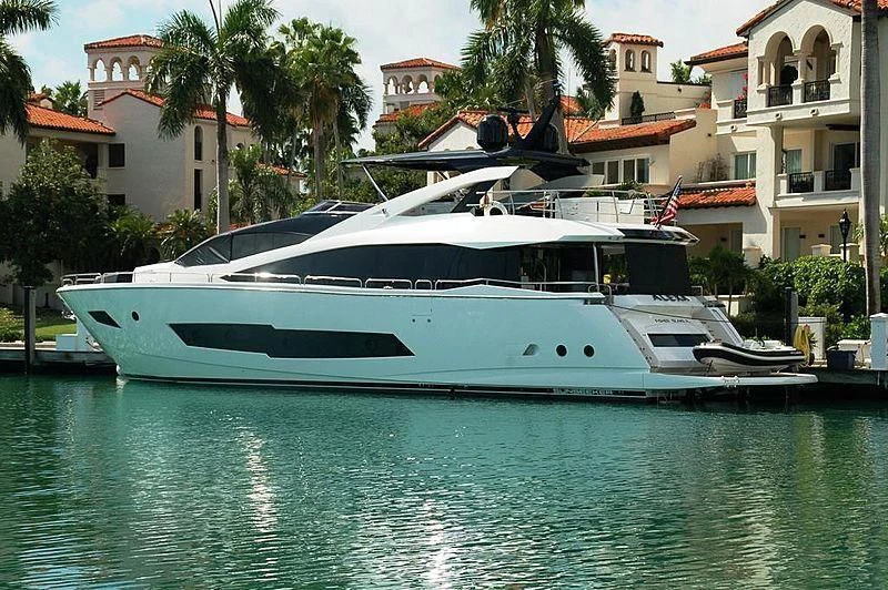 a boat on the water aboard ALEXA Yacht for Sale