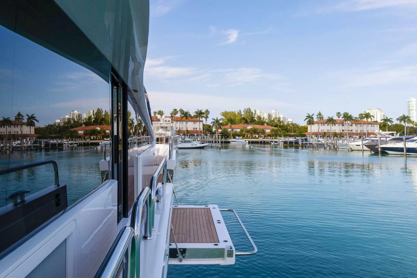 a boat on the water aboard ALEXA Yacht for Sale