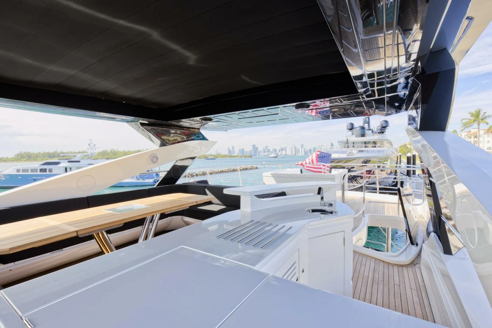 a boat on the water aboard ALEXA Yacht for Sale